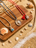 Coastal Shell Necklace Set – 3 Piece